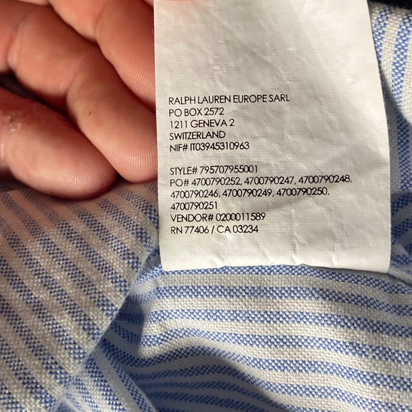 Club Monaco Slim Fit Oxford Shirt Large - Picture 7 of 7